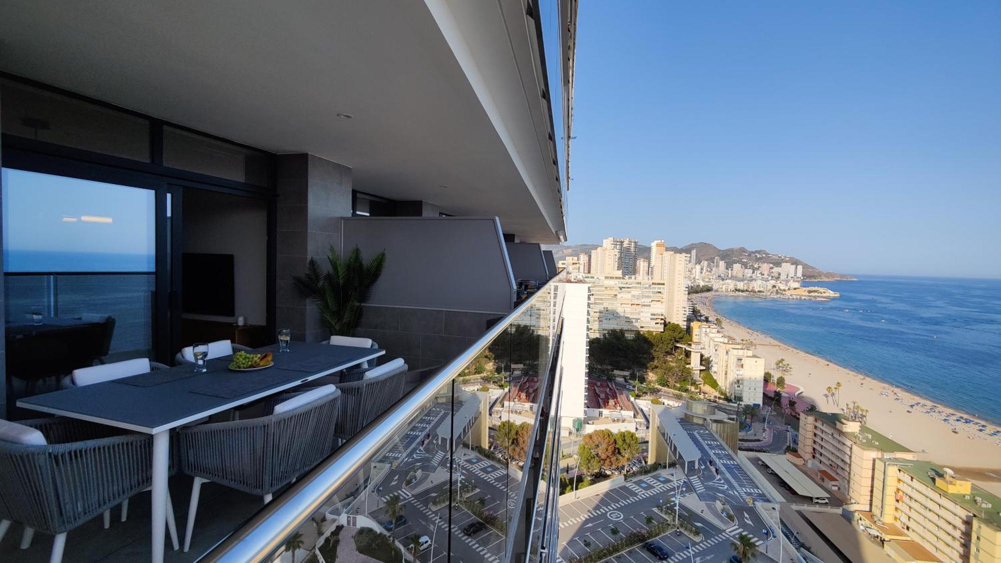 Sunset Cliffs Modern Apartment Benidorm Exterior photo